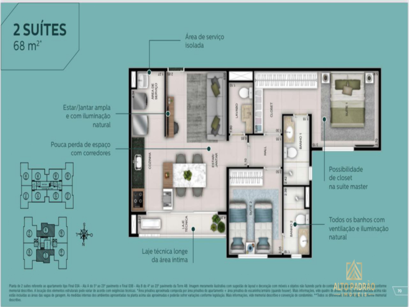 Apartamento, Setor Bueno